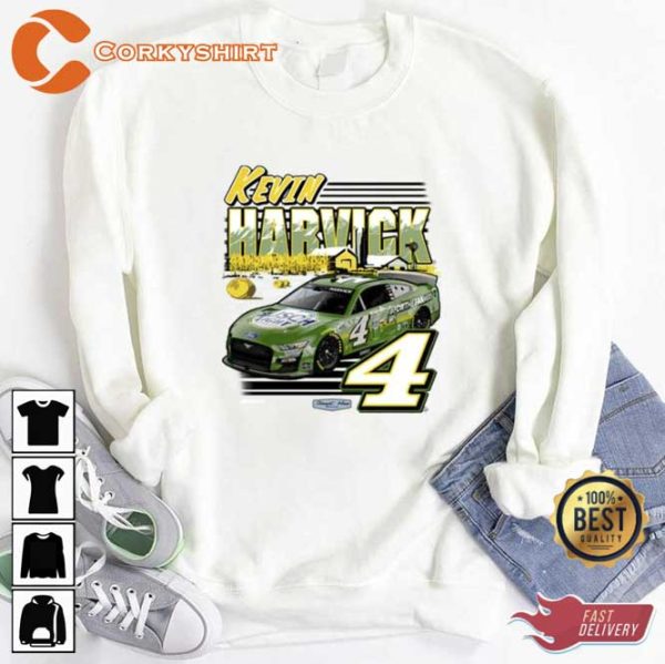 Kevin Harvick Stewarthaas Racing Team Collection Busch Light Tee