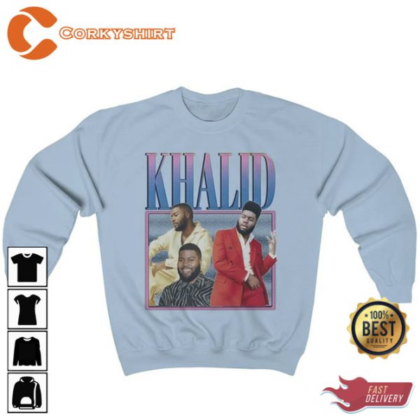 Khalid Style 90s Gift For Fan