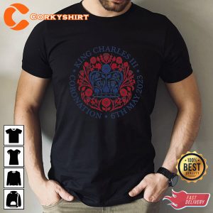 King Charles III King Of England Coronation Tshirt 3