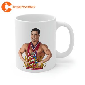 Kurt Angle You Suck Pro Wrestling Ceramic Coffee Mug