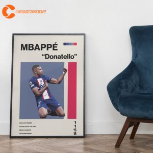 Kylian Mbappe Donatello Poster (2)
