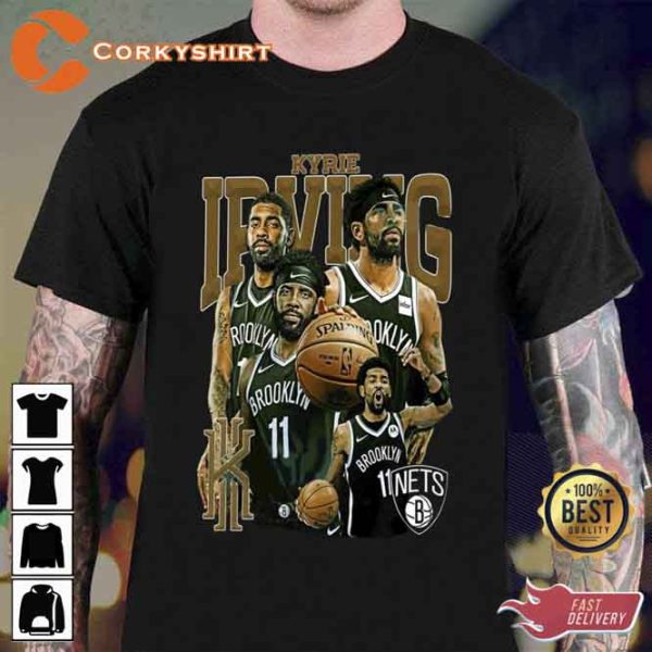 Kyrie Irving Brooklyn Nets Vintage Shirt