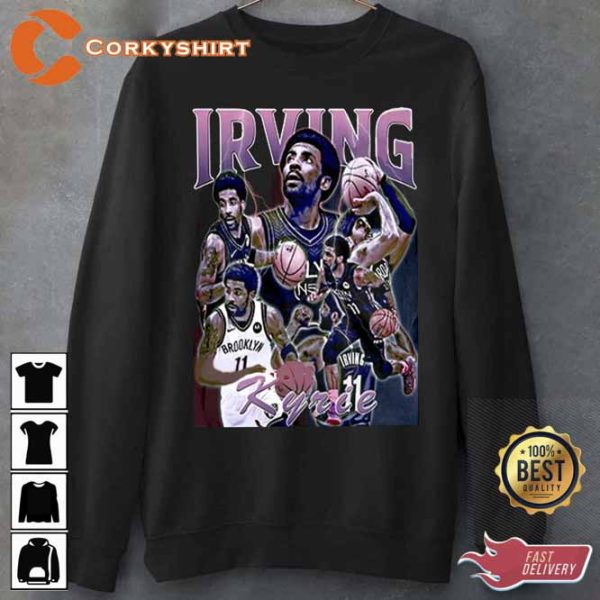 Kyrie Irving Merchandise Playoffs Brooklyn Nets T-Shirt