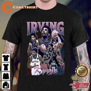 Kyrie Irving Merchandise Playoffs Brooklyn Nets T-Shirt