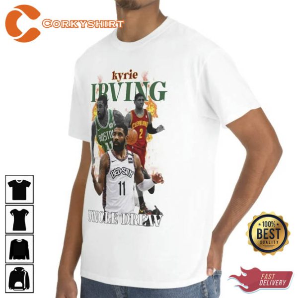 Kyrie Irving Shirt Vintage 90s Graphic Tee Shirt