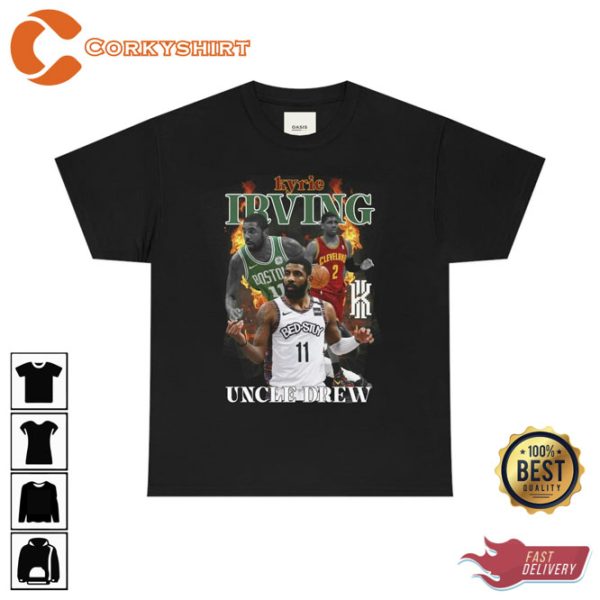 Kyrie Irving Shirt Vintage 90s Graphic Tee Shirt