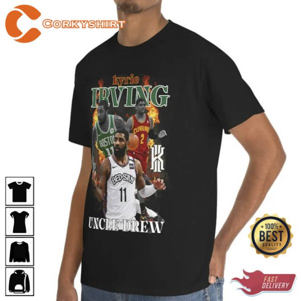 Kyrie Irving Shirt Vintage 90s Graphic Tee Shirt