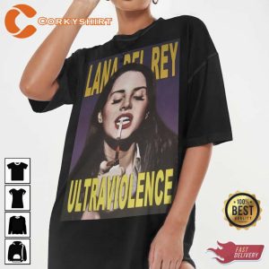 Lana Del Rey Smoking Ultraviolence Vintage Unisex T-Shirt