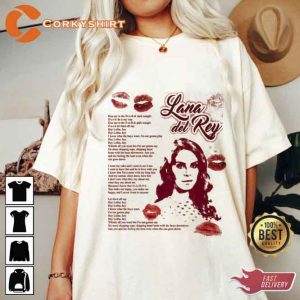 Lana Del Rey UO Exclusive Album T-Shirt