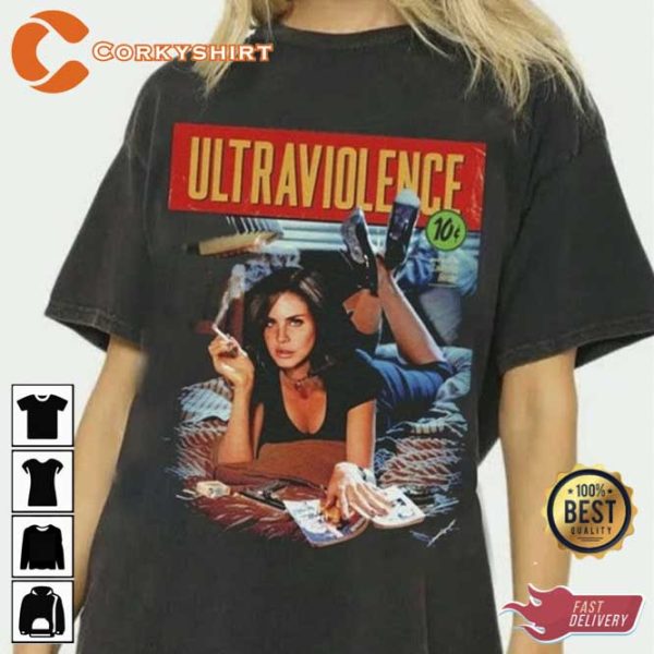 Lana Del Rey Ultraviolence T-shirt