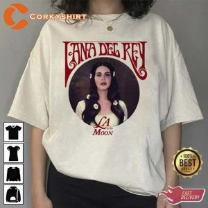 Lana Del Rey Vintage LA To The Moon T-shirt