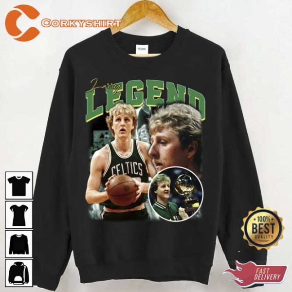 Larry Bird Celtics Champion Legend Basketball Shirt