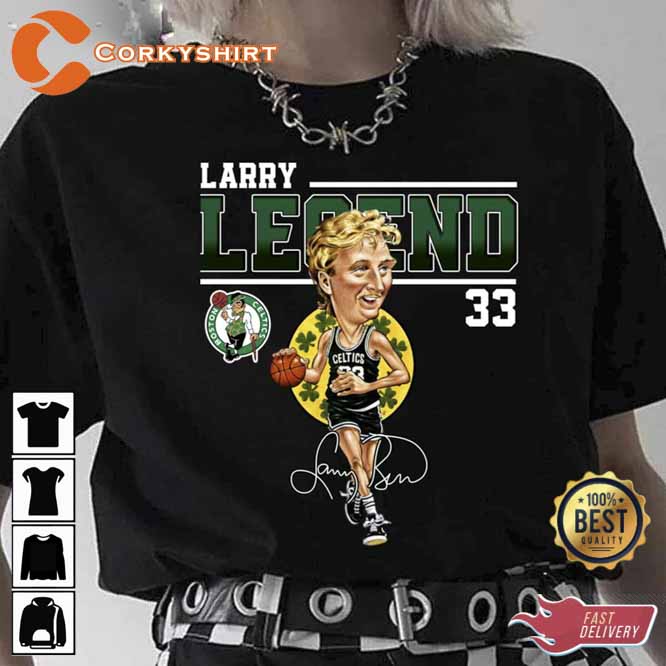 Larry Bird Shirt Basketball Classic 90S Graphic Tee Hoodie Unisex -  DadMomGift