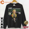 Larry Bird Legend Basketball Air Bird Signature Hoodie