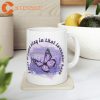 Lavender Haze Butterfly Ceramic Mug