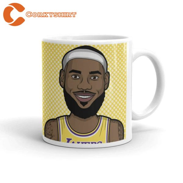 LeBron James Basketball Coffee Mug