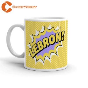 LeBron James Basketball Coffee Mug