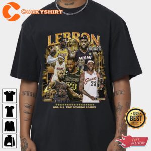 LeBron James Vintage 90s Bootleg Classic T-Shirt