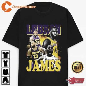 LeBron James Vintage Bootleg 90s T-shirt