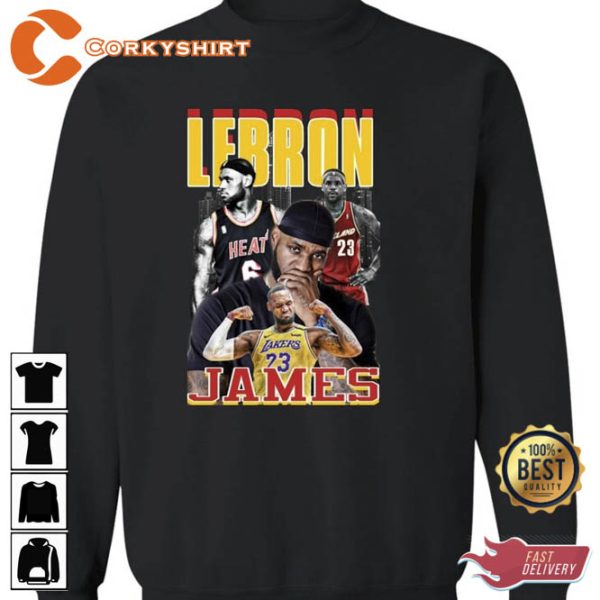 Lebron James Los Angeles Lakers Basketball T-Shirt