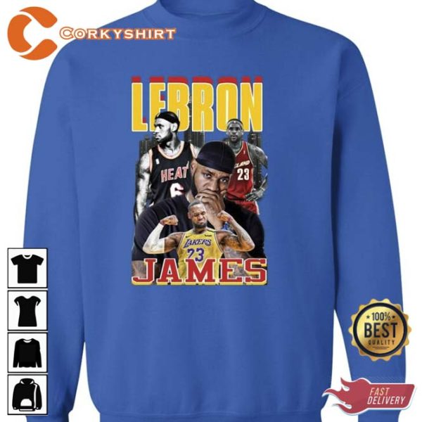 Lebron James Los Angeles Lakers Basketball T-Shirt