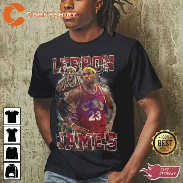 Lebron James Vintage Unisex Tee Shirt