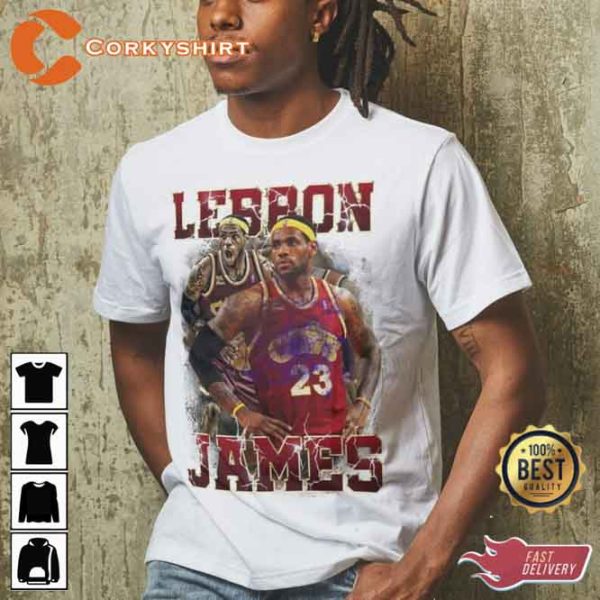 Lebron James Vintage Unisex Tee Shirt