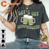 Lets Get Shamrocks Vintage St Patricks Day Shirt