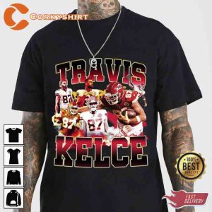 Limited Travis Kelce T-shirt Bootleg Oversize Unisex Shirt