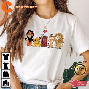 Lion King Characters Disney Trip Shirt