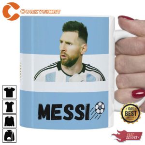 Lionel Messi Argentina Que Mira Bobo World Cup Mug