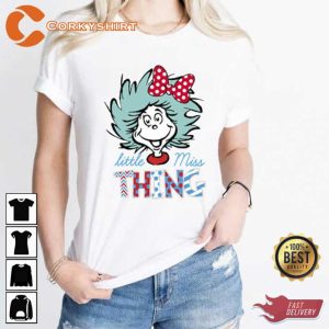 Little Miss Thing Seuss Day Student Shirt3