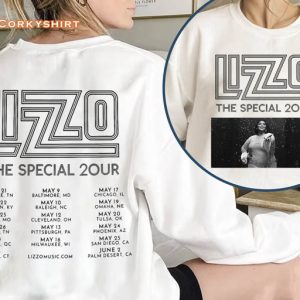 Lizzo Tour 2023 The Special Two Sides T-Shirt