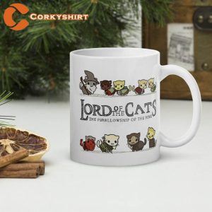 Lord Of The Cats The Fellowship of the Ring Mug