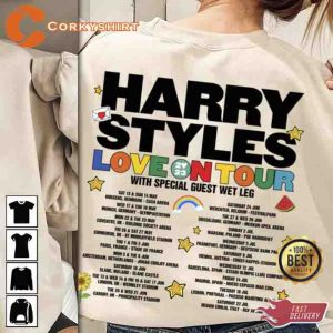 Love On Tour 2023 Harry Styles Music Tour Shirt