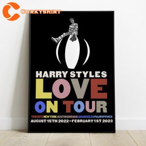 Love on Tour 2022-2023 Harry Styles Poster