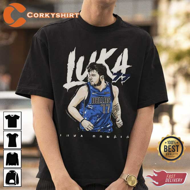 77 Luka Doncic Vintage Basketball Unisex T-Shirt – Teepital