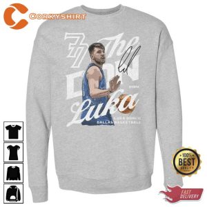 Luka Doncic Dallas Basketball Crewneck Sweatshirt