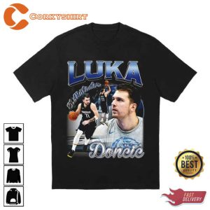 Luka Doncic Luka 77 Basketball T-Shirt 1
