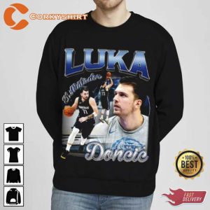 Luka Doncic Luka 77 Basketball T-Shirt 2