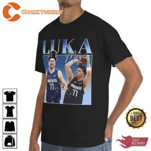 Luka Doncic Magic Bootleg 90s T-shirt
