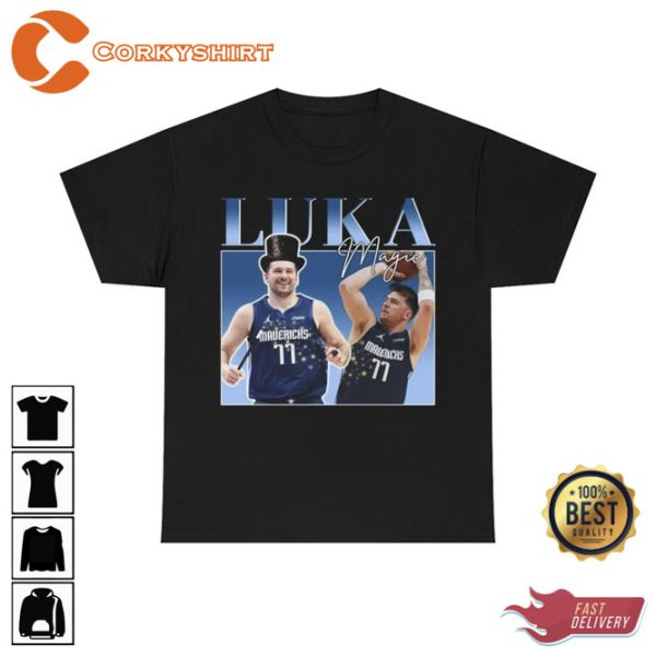 Luka Doncic Magic Bootleg 90s T-shirt