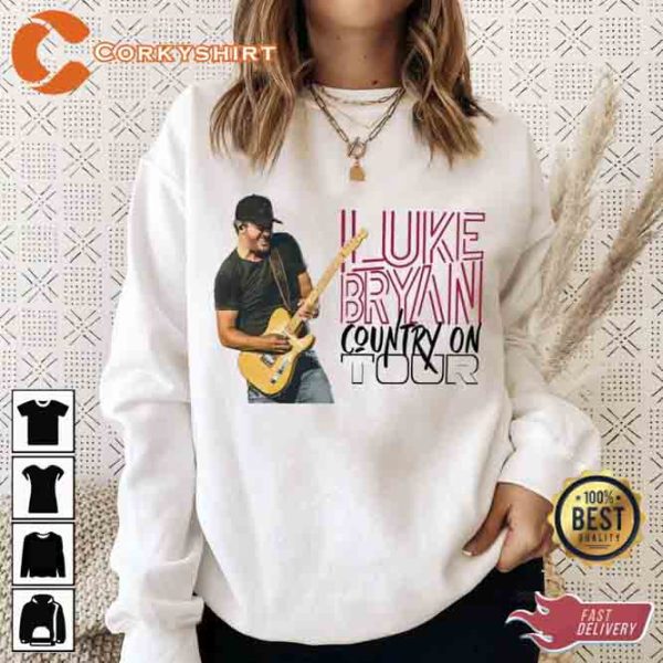 Luke Bryan Tour 2023 Country On Tour Sweatshirt