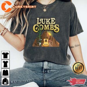 Luke Combs Vintage Shirt Western Cowboy 2