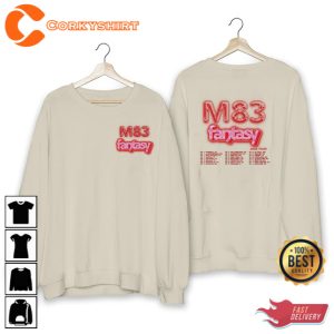 M83 Cool Fantasy Tour 2023 Shirt M83 Tour Shirt For Fan M83 Concert 2023 Tee (2)