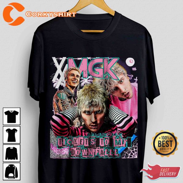 Machine Gun Kelly Unisex MGK fans Gift Hip Hop Rap Tee