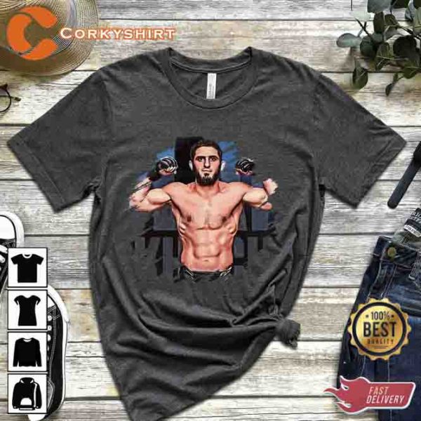 Makhachev Champion UFC 284 shirt