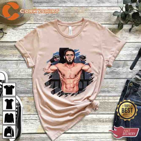 Makhachev Champion UFC 284 shirt