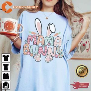 Mama Bunny Baby Bunny T-shirt2