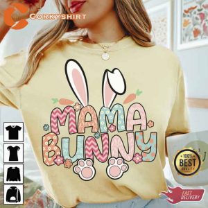 Mama Bunny Baby Bunny T-shirt3